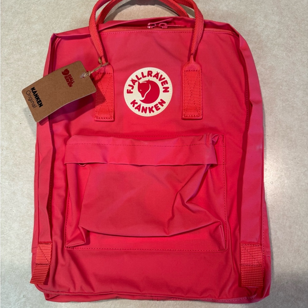 Fjallraven Kanken Peach Pink Backpack